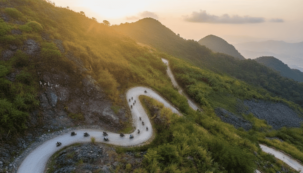 Cung đường khiến du khách ngẩn ngơ khi du lịch Pù Luông.